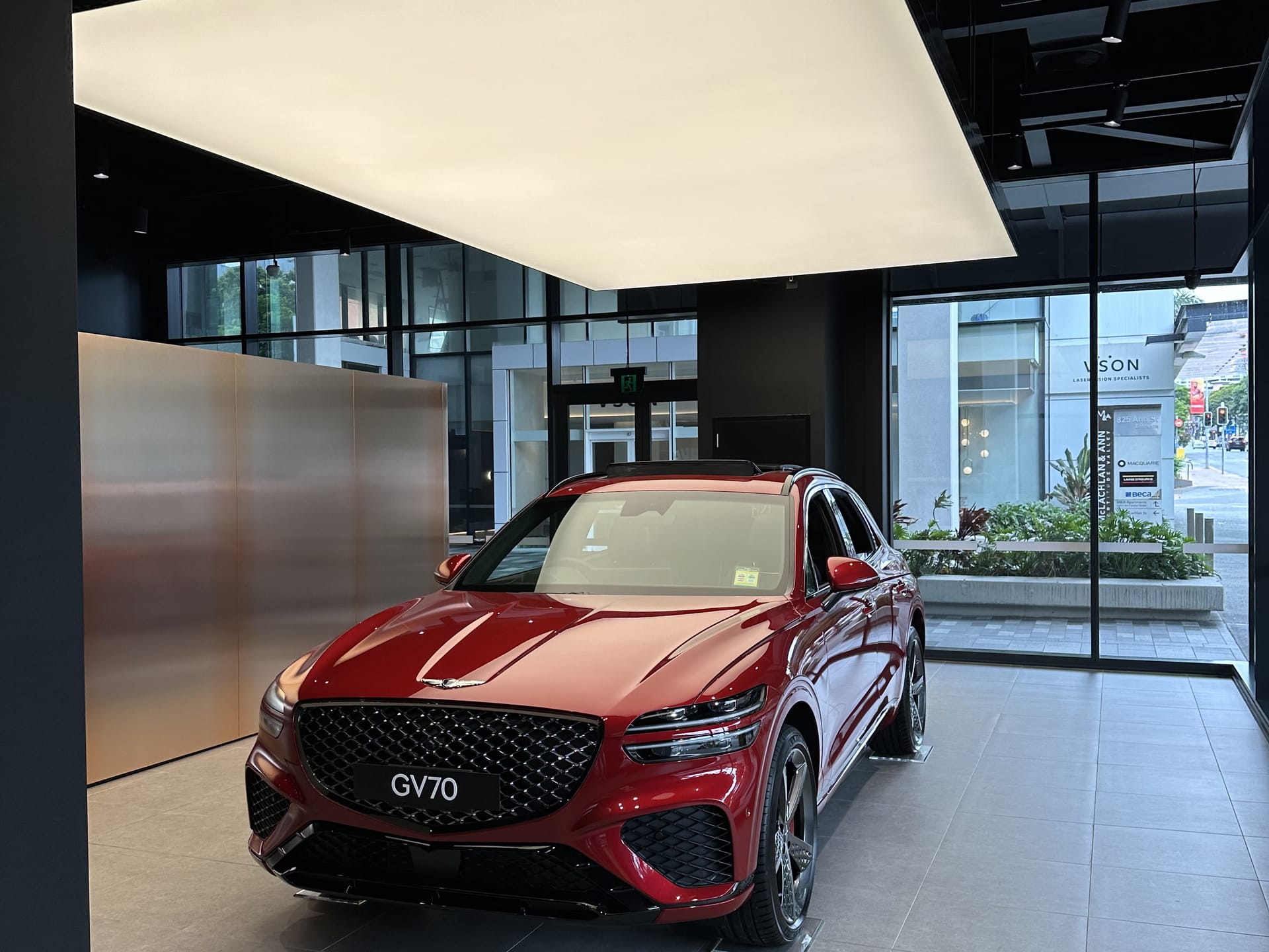 Genesis showroom, Brisbane